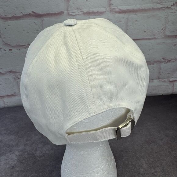 Gucci Venice Cotton Embroidered Script Logo Baseball Cap Hat Medium - Picture 6 of 14